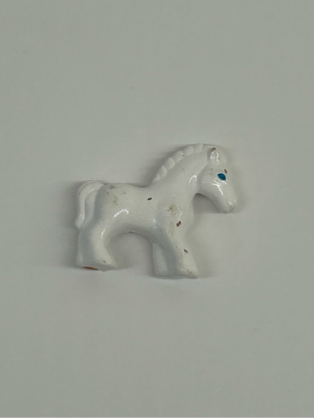 Vintage 90s Bluebird Polly Pocket Stable On The Go Lightning Horse Figure Only